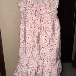 SO Pink Floral Dress
